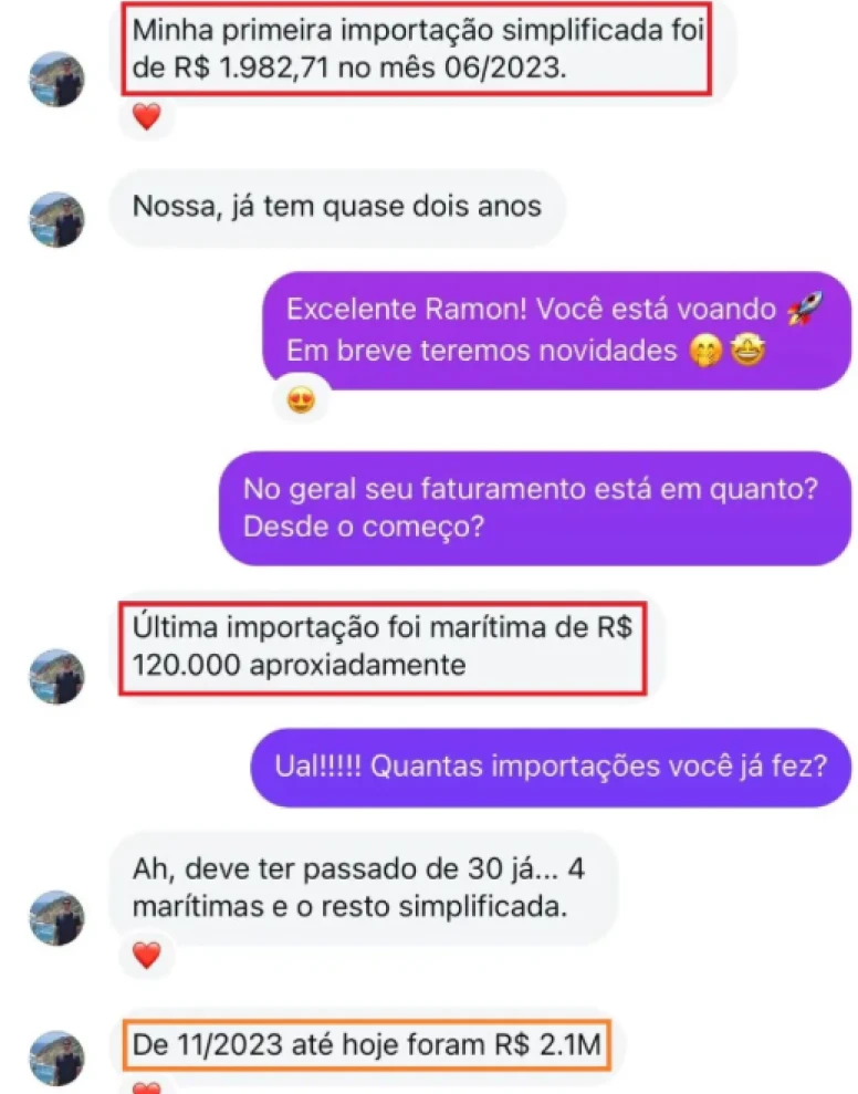 Depoimento do Ramon: R$ 2,1 milhões desde 11/2023